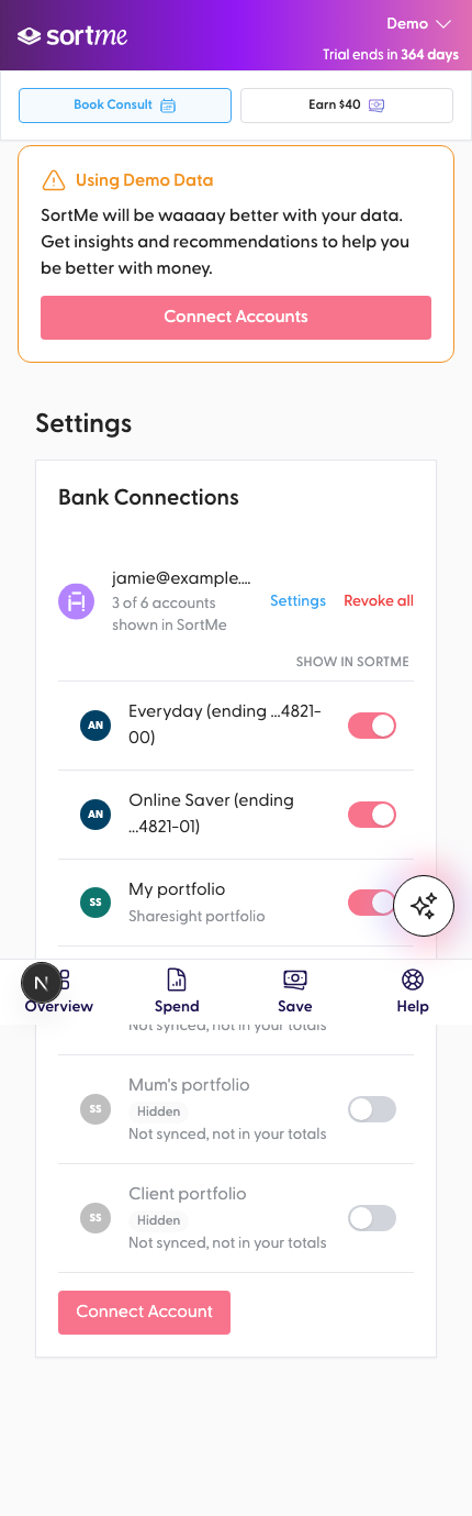 Some hidden (mobile)